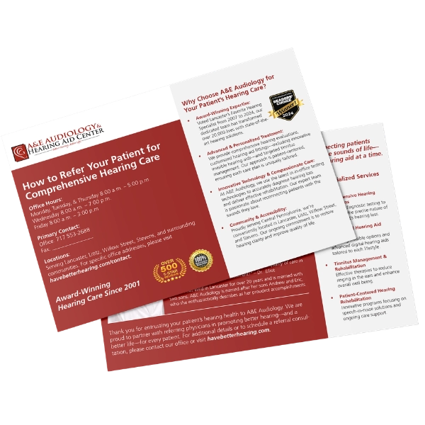 Audiology Mailer